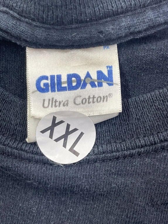 GILDAN T SHIRT GRAPHIC NAVY ΑΝΤΡΙΚΟ PRE OWNED XXL