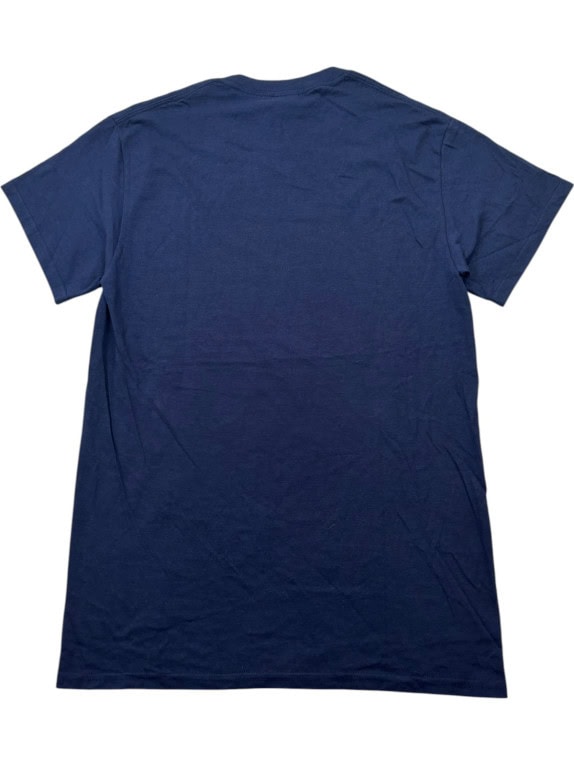 GILDAN T SHIRT GRAPHIC SPORTSWEAR NAVY UNISEX PRE OWNED S