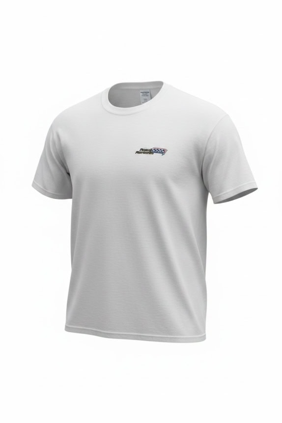 Gildan T-Shirt Logo Λευκό UNISEX