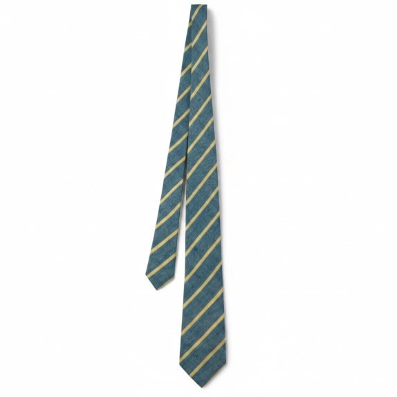 GIORGIO ARMANI TIE CLASSIC BLUE MEN PRE OWNED