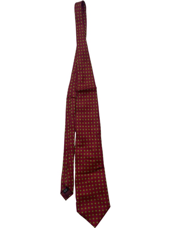 GIORGIO ARMANI CRAVATTA CLASSICA BORDEAUX UOMO PRE OWNED