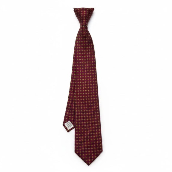 GIORGIO ARMANI CRAVATTA CLASSICA BORDEAUX UOMO PRE OWNED