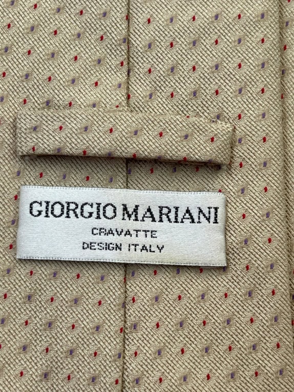 GIORGIO MARIANI ΓΡΑΒΑΤΑ ΚΛΑΣΙΚΗ ΜΠΕΖ ΑΝΤΡΙΚΟ PRE OWNED