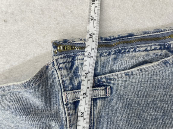 OLD NAVY DENIM TUTA DENIM WASHED BLU DONNA PRE OWNED S