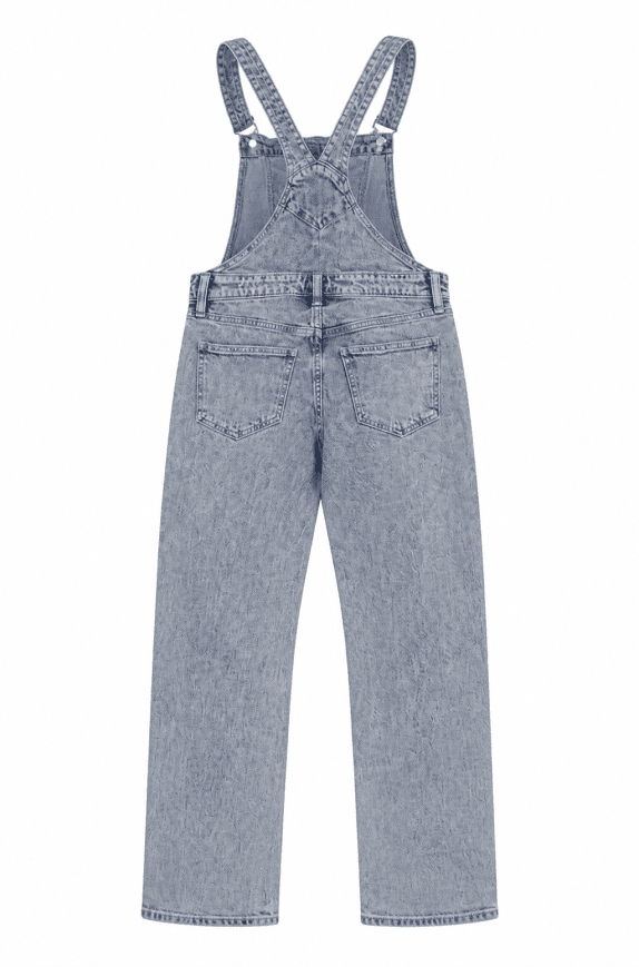 OLD NAVY DENIM TUTA DENIM WASHED BLU DONNA PRE OWNED S