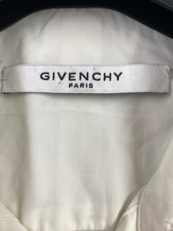 GIVENCHY CAMICIA CON STELLE BIANCA DA UOMO S