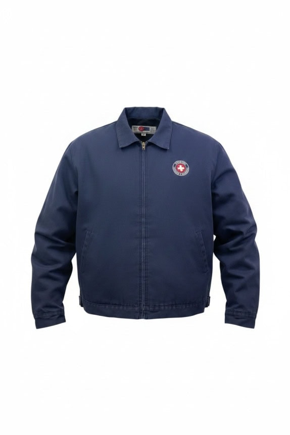 GK TEAM WEAR JACKET WORKWEAR NAVY ΑΝΤΡΙΚΟ PRE OWNED 2XL