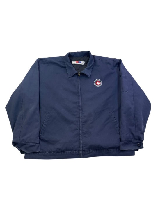 GK TEAM WEAR JACKET WORKWEAR NAVY ΑΝΤΡΙΚΟ PRE OWNED 2XL
