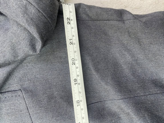 90S VINTAGE BLAZER GRIGIO CLASSIC GRIGIO UOMO PRE OWNED XL