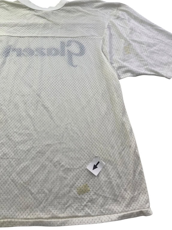 GLAZERS MAGLIA MESH VINTAGE BIANCO UOMO PRE OWNED L