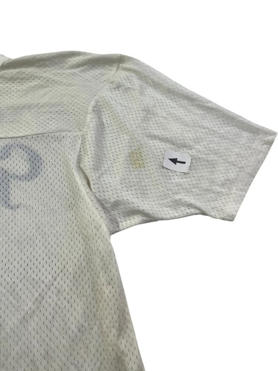 GLAZERS MAGLIA MESH VINTAGE BIANCO UOMO PRE OWNED L