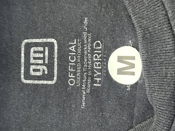 GM GRAPHIC TEE RACING BLACK ΑΝΤΡΙΚΟ PRE OWNED M