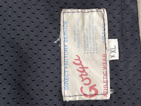 90s GO RYLA ΑΜΑΝΙΚΟ ΜΠΛΟΥΖΑΚΙ ATHLETIC NAVY UNISEX PRE OWNED XXL