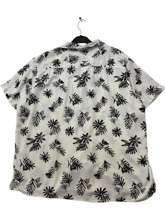 GOODFELLOW CO SHIRT GRAPHIC OFF WHITE MEN PRE OWNED L