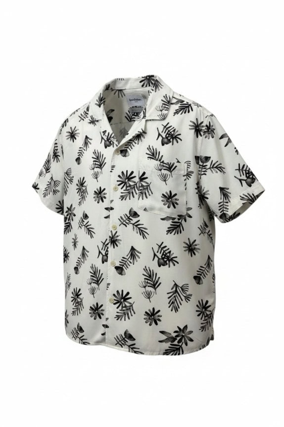 GOODFELLOW & CO ΠΟΥΚΑΜΙΣΟ GRAPHIC OFF WHITE ΑΝΤΡΙΚΟ PRE OWNED L