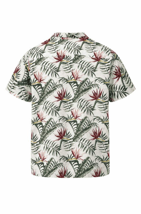 GOODLIFEWOVEN SHIRT TROPICAL PRINT MULTICOLOR ΑΝΤΡΙΚΟ PRE OWNED S