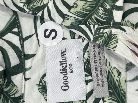 GOODLIFEWOVEN SHIRT TROPICAL PRINT MULTICOLOR ΑΝΤΡΙΚΟ PRE OWNED S