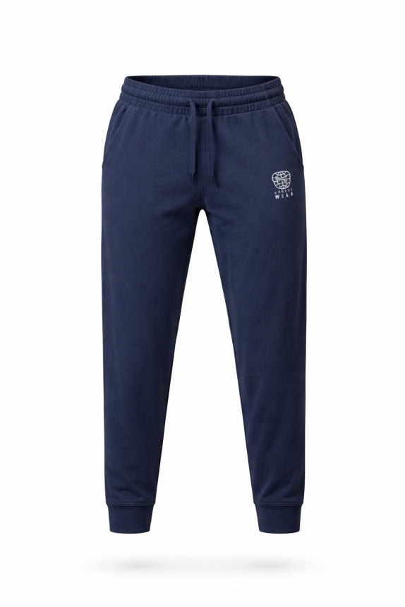 GOODWIN WEAR JOGGER PANTS MINIMAL NAVY ΑΝΤΡΙΚΟ PRE OWNED L