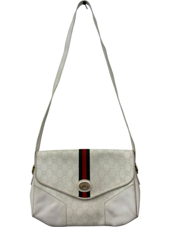 GUCCI PLUS ΤΣΑΝΤΑ ΩΜΟΥ VINTAGE OFF WHITE ΓΥΝΑΙΚΕΙΟ PRE OWNED