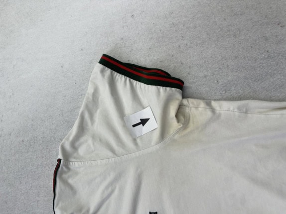 GUCCI POLO SHIRT MINIMAL CREAM ΑΝΤΡΙΚΟ PRE OWNED S