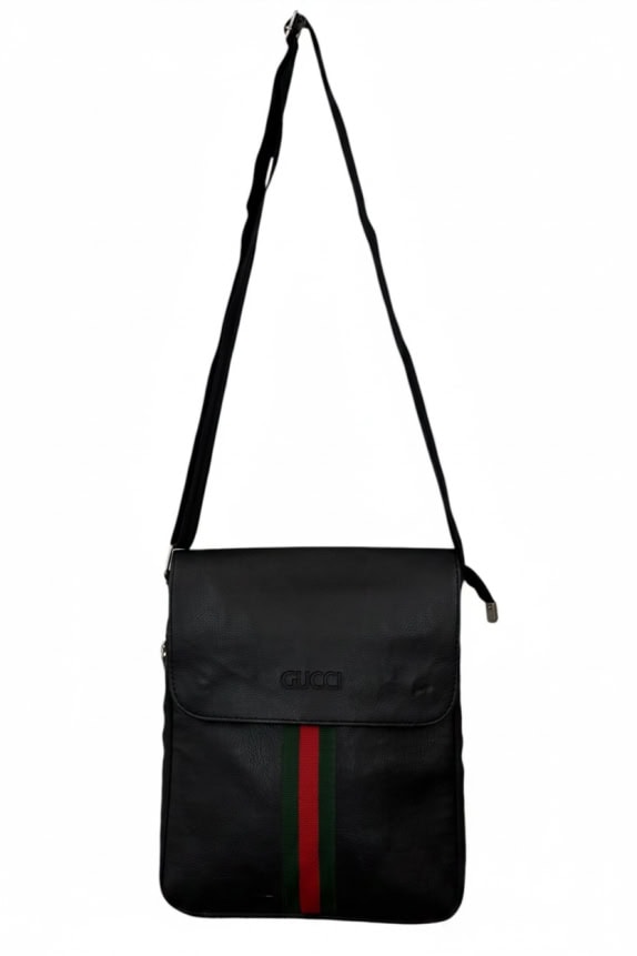 GUCCI ΤΣΑΝΤΑ ΩΜΟΥ MINIMAL ΜΑΥΡΟ UNISEX PRE OWNED