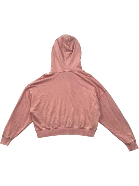 Guess Φούτερ Hoodie Casual Logo Ροζ Γυναικείο M