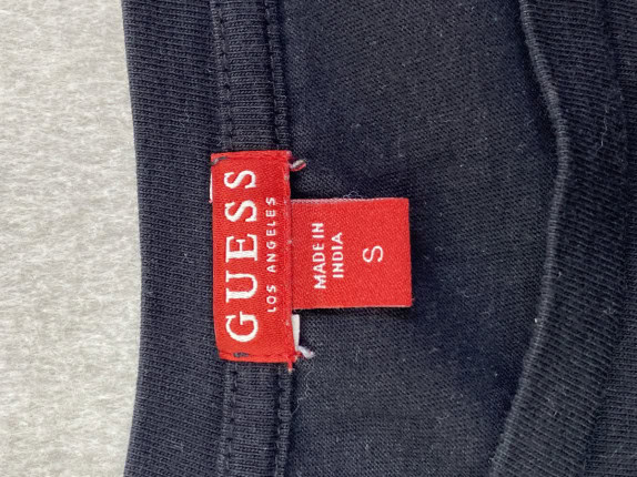 GUESS GRAPHIC TEE ΜΑΥΡΟ ΓΥΝΑΙΚΕΙΟ PRE OWNED S
