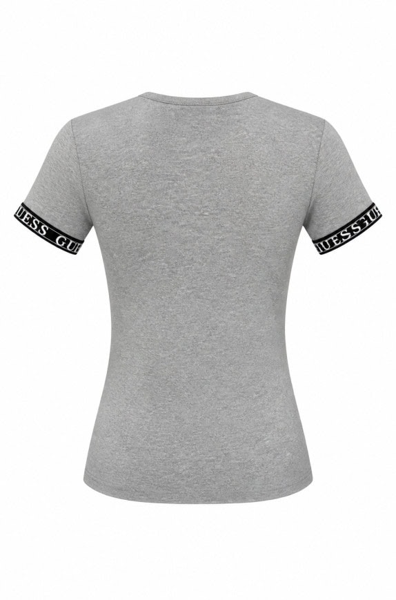 GUESS ΓΥΝΑΙΚΕΙΟ GRAPHIC TEE ΓΚΡΙ PRE OWNED S