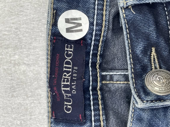 GUTTERIDGE SKINNY JEANS SKINNY BLUE ΑΝΤΡΙΚΟ PRE OWNED M