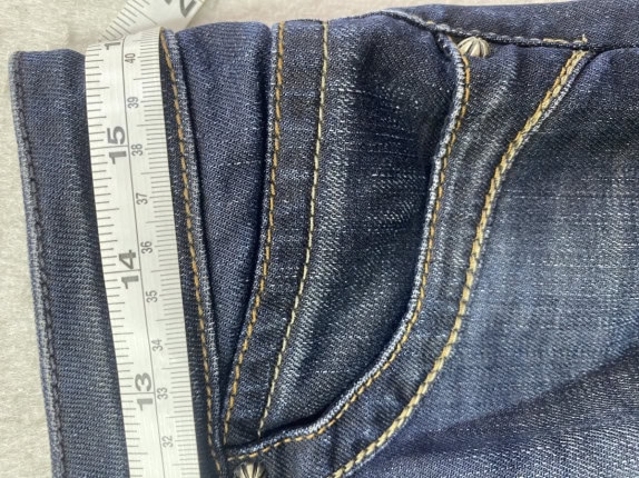 GUESS JEANS SLIM FIT NAVY WOMEN PRE OWNED S
