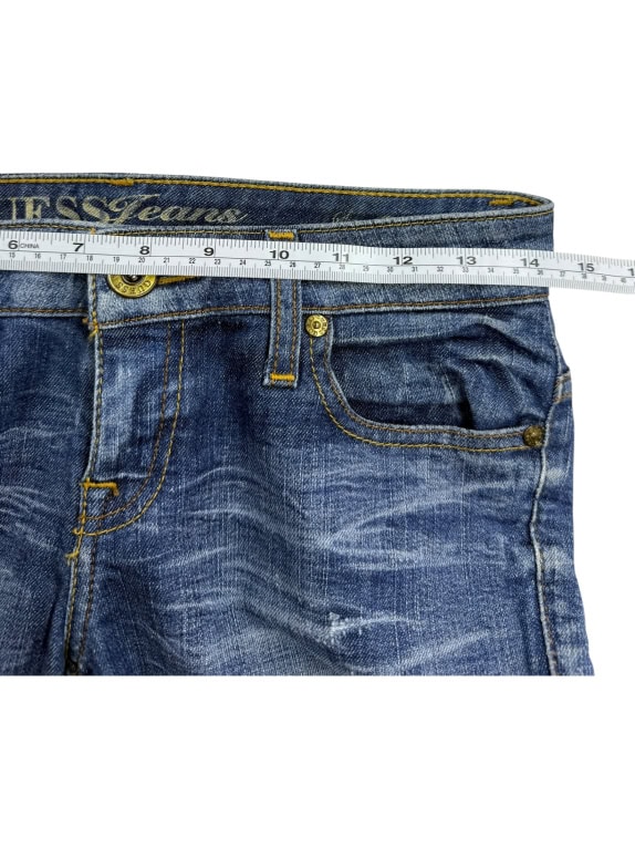 GUESS Jeans Pantaloni jeans CASUAL con logo blu da donna XS