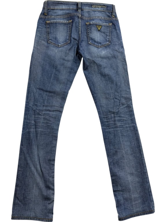 GUESS Jeans Pantaloni jeans CASUAL con logo blu da donna XS