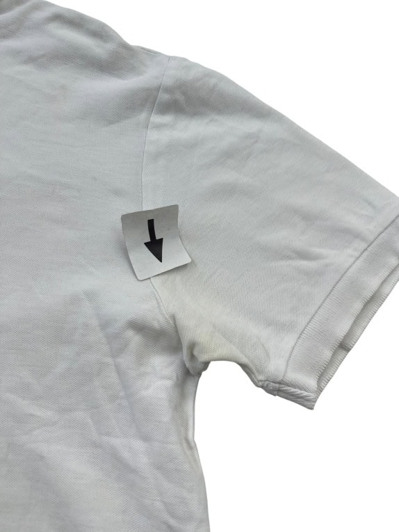 GUESS ΜΠΛΟΥΖΑ POLO MINIMAL ΑΝΟΙΧΤΟ ΓΚΡΙ ΑΝΤΡΙΚΟ PRE OWNED S