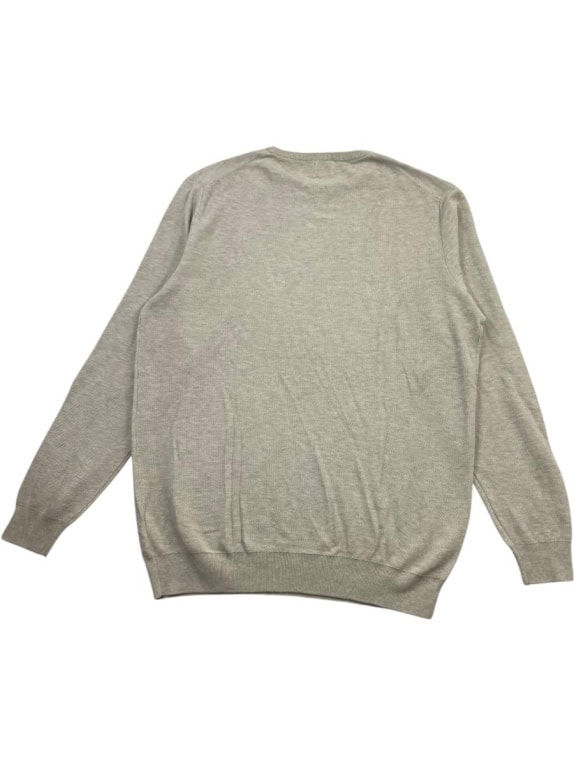 Guess Πλεκτή Μπλούζα Vintage Fine Knit Μπεζ Ανδρική L
