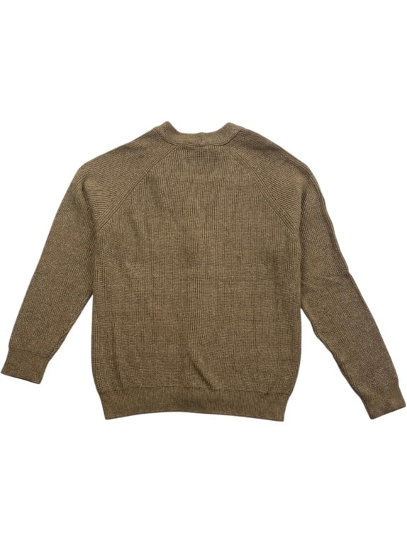 GUESS Cardigan lavorato a maglia marrone da uomo XXL