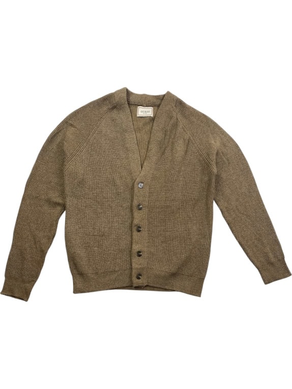 GUESS Brown Knit Cardigan Men’s XXL