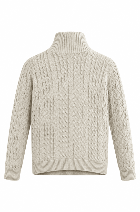 GUESS MAGLIONE IN MAGLIA MINIMAL CREMA DONNA PRE OWNED L
