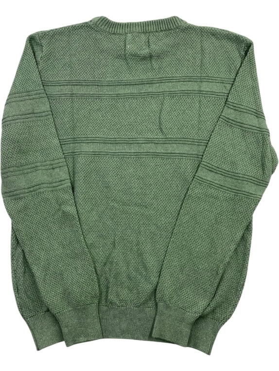 GUESS Πλεκτό Πουλόβερ Textured Πράσινο Ανδρικό M/L