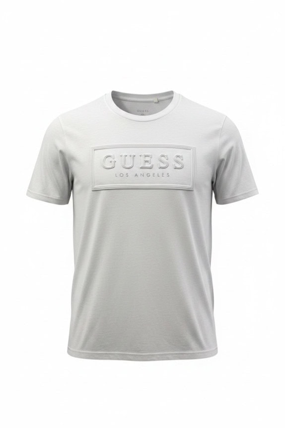 GUESS ΤΙΣΕΡΤ MINIMAL ΑΝΟΙΧΤΟ ΓΚΡΙ ΑΝΤΡΙΚΟ PRE OWNED L