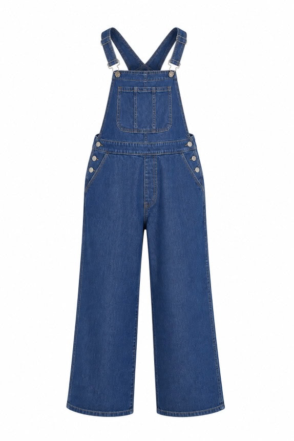GAP DENIM TUTA JEANS VINTAGE BLU DONNA PRE OWNED XL