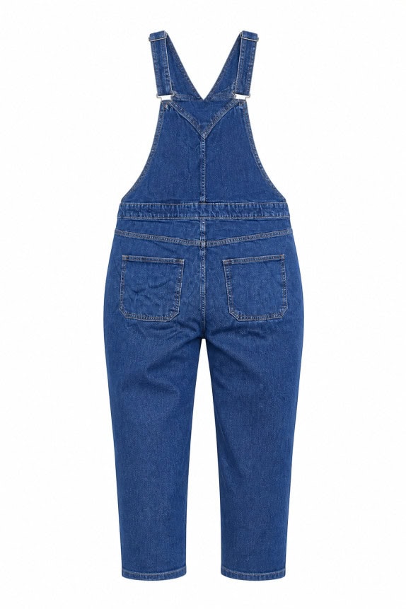 GAP DENIM DENIM OVERALL VINTAGE BLUE WOMEN PRE OWNED XL