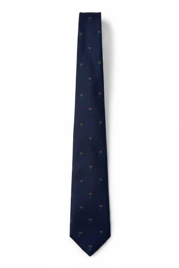 GUY LAROCHE ΓΡΑΒΑΤΑ ΚΛΑΣΙΚΗ NAVY ΑΝΤΡΙΚΟ PRE OWNED