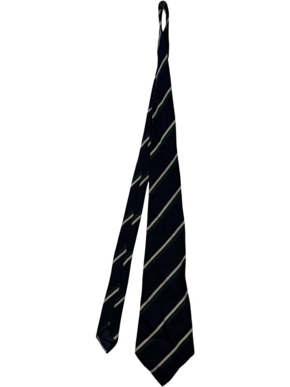 GUY SAND TIE CLASSIC NAVY MENS PRE OWNED
