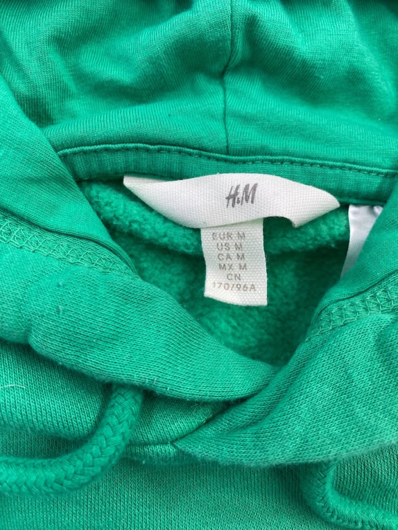 H&M felpa con cappuccio logo New York Jets verde unisex medium