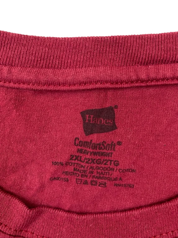 Hanes ComfortSoft Myrtle Beach South Carolina T-Shirt Rosso Unisex