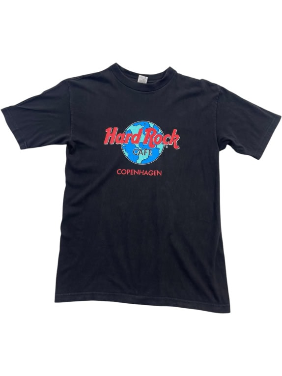 Hard Rock Cafe Copenhagen T-Shirt Μαύρο Unisex L