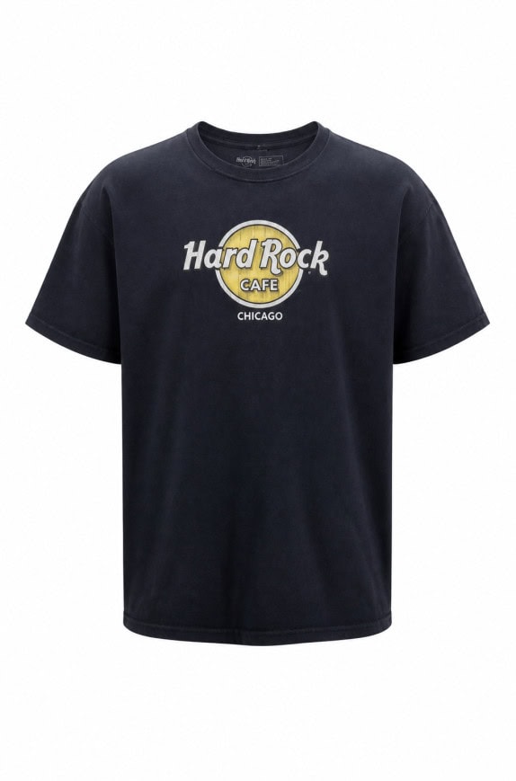 HARD ROCK CAFE GRAPHIC TEE BLACK ΑΝΤΡΙΚΟ PRE OWNED 2XL