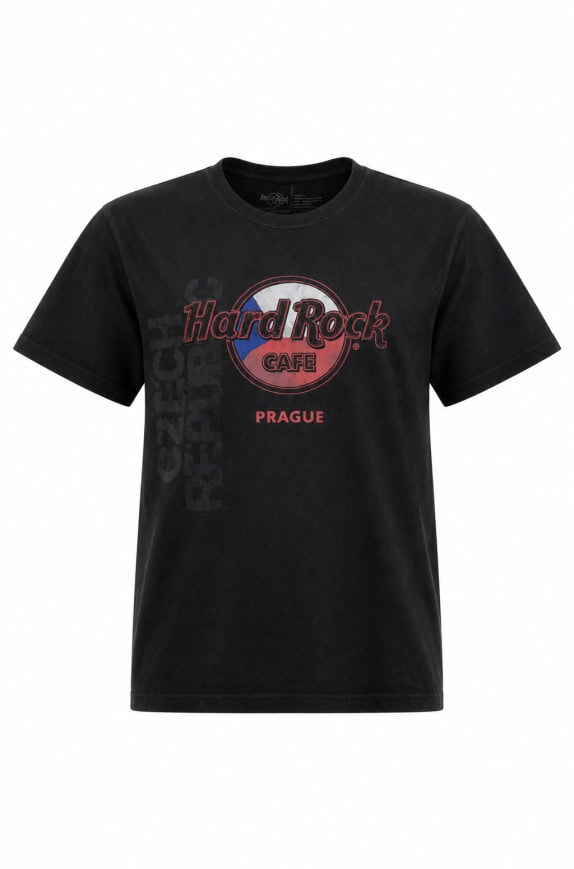 HARD ROCK CAFE GRAPHIC TEE BLACK UNISEX PRE OWNED