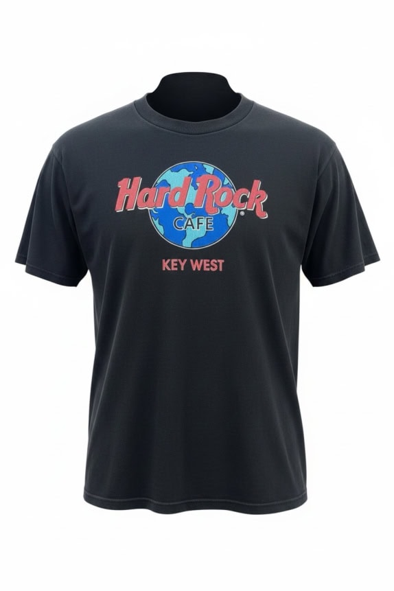Hard Rock Cafe Key West T-Shirt Μαύρο