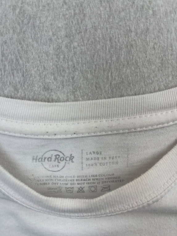 Hard Rock Cafe Mallorca T-Shirt Λευκό Unisex L